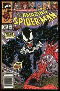 Amazing Spider-Man #332 Marvel 1990 (VF/NM) NEWSSTAND! Venom! L@@K!