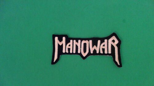 Manowar Band Light Gold Color Iron On Patch! Heavy Metal Metallica Black Sabbath