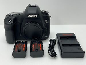 Canon EOS 5D Mark III 22.3 MP Digital SLR Camera - Black (Body Only)
