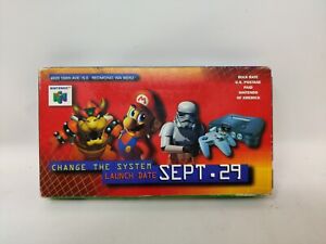 New ListingNintendo 64 Power Change the System Launch Date Promo VHS N64 September 29 USA