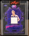 LARRY BIRD 2023 Leaf Magnificence Purple Holo Forever Enshrined Patch Auto 3/4
