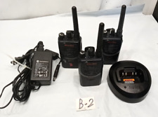 Lot Of 3 Motorola Mag One BPR40  Two Way Radio AAH84RCS8AA1AN Same As Pictuires