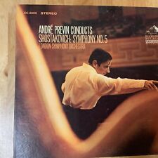 Andre Previn Conducts Shostakovich Symphony No. 5 - 12” Vinyl LP LSC2866