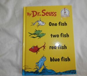 One Fish Two Fish Red Fish Blue Fish by Dr Seuss: New 1960/1988