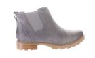 SOREL Womens Emeile Ll Gray Chelsea Boots Size 8.5 (7636896)