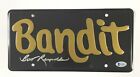 Burt Reynolds Signed Smokey and the Bandit License Plate 