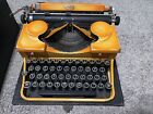 Antique Vintage ROYAL P model Typewriter Golden Yellow Pastel Burst Rare P223791