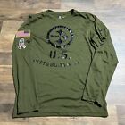 Pittsburgh Steelers Nike Shirt Mens Size S Small Green Salute To Service NFL