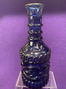 New ListingEstate Collection - Jim Beam 1971 Kentucky Cobalt blue Liquor Bottle 10” No Top