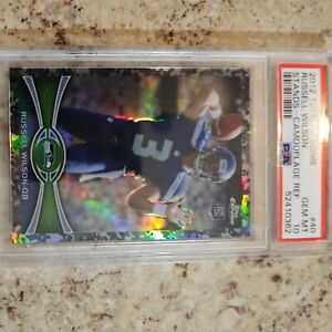 russell wilson rookie card  CAMOUFLAGE psa 10 camo 134/499