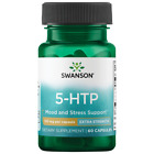 Swanson Extra Strength 5-HTP - Natural Sleep & Mood Support 100 mg (60 Caps)