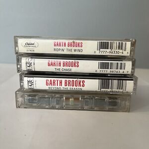 Garth Brooks 90's 4 Cassette Lot #49