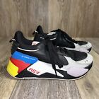 PUMA RS-X Toys Reinvention Youth US Size 4C Black White Sneaker Shoes 374379-01