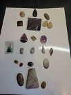 Beautiful Unknown MIXED LOT of Natural Cabochon Gemstones From Estate Lot #132