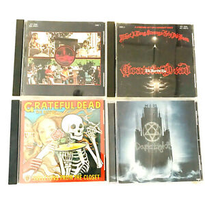 New ListingMixed Lot of 4 CDs with Cases The Grateful Dead and H.I.M. Dark Light Vintage