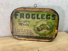 Wood Jenson Froglegs Sign Fishing Lures 11 wide Used