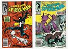 Amazing Spider-Man #291 & 292 (1987) Newsstand 1st Print