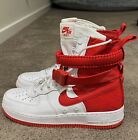 Size 9.5 - Nike SF Air Force 1 High University Red (New)