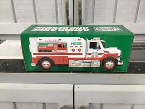 2020 Hess Truck Ambulance and Rescue Truck - BRAND NEW IN BOX Shipping Box Inc.