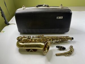 Vintage Conn Shooting Star Alto Saxophone With Conn Carrying Case