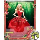 2022 Holiday Barbie Doll Blonde Hair 2021 Mattel HBY03