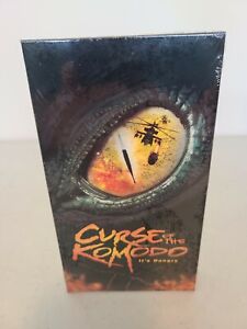Curse Of The Komodo VHS Tape 2003 DEJ Horror Creature Feature Sci Fi SEALED NEW