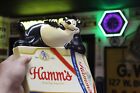 RARE 1960s HAMM'S BEER BEAR LAND OF SKY BLUE WATERS CASE VACUFORMED SHAPED SIGN