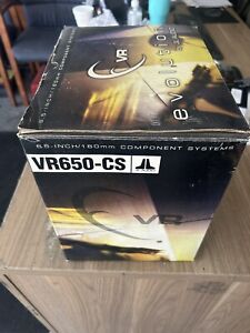 JL Audio VR650-CS 6.5 Components Set Old School Rare