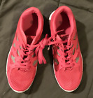 Woman's size 9 hot pink sneakers athletic shoes, marked AIR, mesh uppers