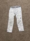 nike compression tights 3/4 large