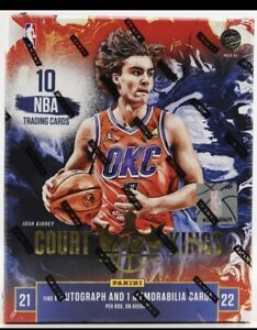 2021-22 Panini Court Kings Basketball Hobby Box 🔥 SEALED 1 Auto, 1 Relic Card