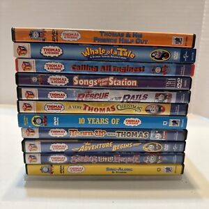 New ListingThomas The Train & Friends DVD Lot 12 Educational Fun Adventures Children Kid TV