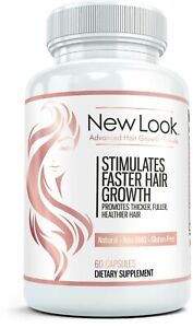 BEST Hair Vitamins For Hair Growth: NEW LOOK Advanced Formula for Thicker Hair