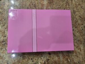 Region Free Pink SONY PS2 Slim Console System. Playstation 2 Slim Pink See Pics