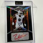 New Listing2022 Wild Card Alumination Zacoby Mcclain Auto Autograph 37/50 Encased