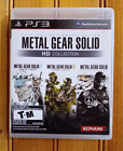 Metal Gear Solid HD Collection (Sony PlayStation 3, 2011) No Manual Great Shape