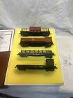 W&R  HO Brass Northern Pacific MOW 4 Car set Painted