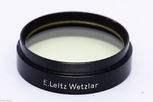 leica leitz rare black lens filter 0 yellow for xenon summary 50 1.5 c9