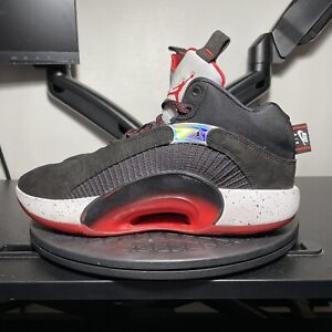 Nike Air Jordan 35 XXXV Bred Mens Size 10 Shoes Sneakers Black/Red CQ4227-030
