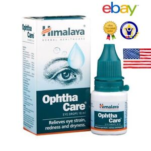 Eye Drops Himalaya Ophtha Care 5 PACK Eye Health Care OFFICIAL USA Exp2025 Fresh