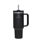 🔥 STANLEY THE QUENCHER H2.0 FLOWSTATE TUMBLER 30 OZ BLACK 🔥 FAST SHIPPING 🚚💨