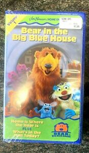 Bear in the Big Blue House Volume 1 - Home Is Where The Bear Is Jim Henson VHS