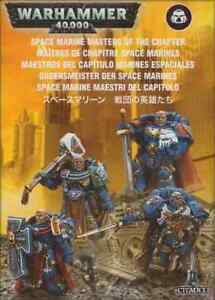 Warhammer 40k Space Marines Masters of the Chapter -- NEW in BOX OOP finecast