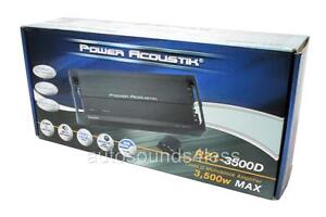 Power Acoustik RZ1-3500D 3500 Watt Monoblock Class D Car Subwoofer Amplifier New