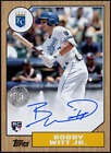 New Listing2022 Topps MLB Rookie Authentic Autograph MLB Bobby Witt Jr RC SIG Digital Card