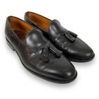 Allen Edmonds Size 8.5 D Grayson Tasseled Slip Ons Loafers Shoes Black Leather