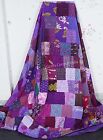 Boho patchwork quilt bed cover kantha coverlet handmade quilts hippie blanket