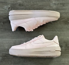 Nike Air Force 1 Platform Womens Shoes Pink Oxford Leather DJ9946-600 Size 9