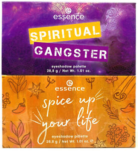 (2) Essence Spice Up Your Life & Spiritual Gangster Eyeshadow Palettes Sealed