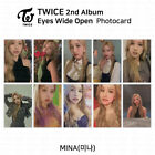TWICE 2nd Album Eyes Wide Open Official Photocard Photo Card Mina KPOP K-POP